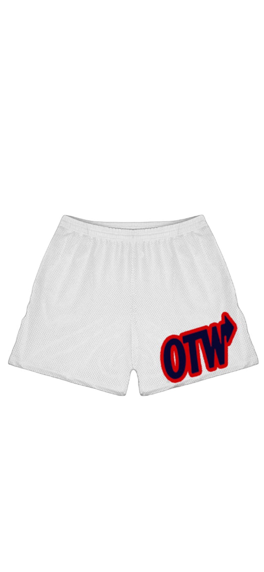 OTW Mesh Shorts (White)